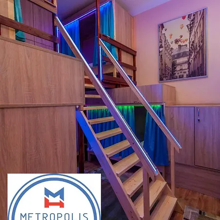 לינה וארוחת בוקר Metropolis Boutique בודפשט